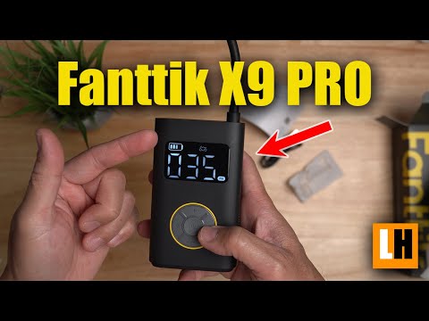 Fanttik X9 PRO – Tragbarer und wiederaufladbarer Luftpumpe