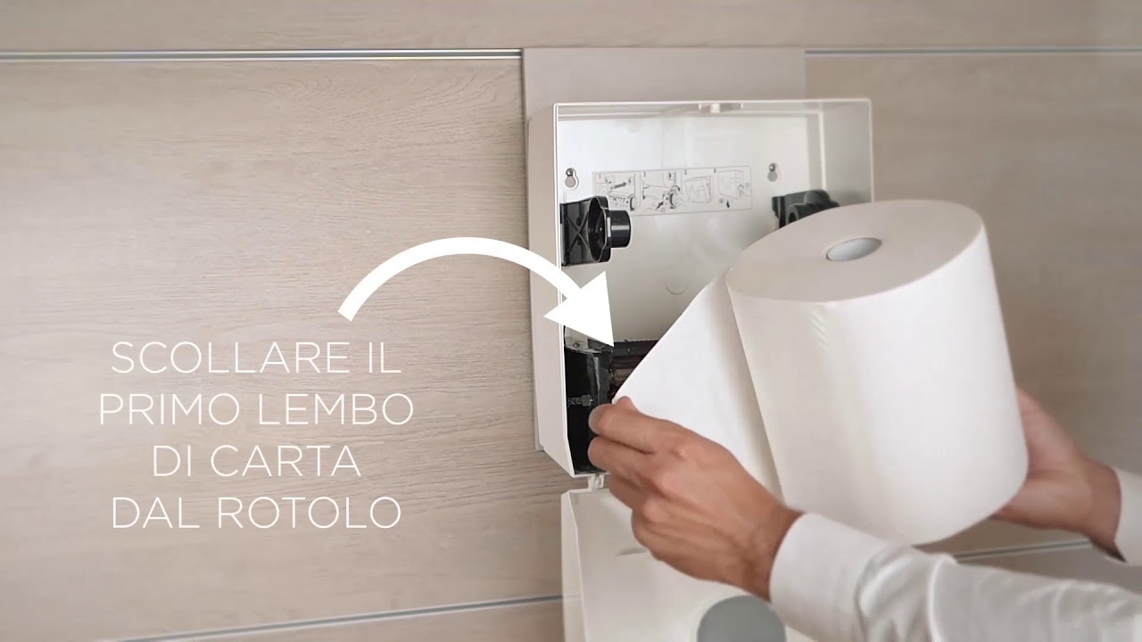 Dispenser Celtex, Megamini New Formatic, pentru prosoape in rola, manual, autocut, alb