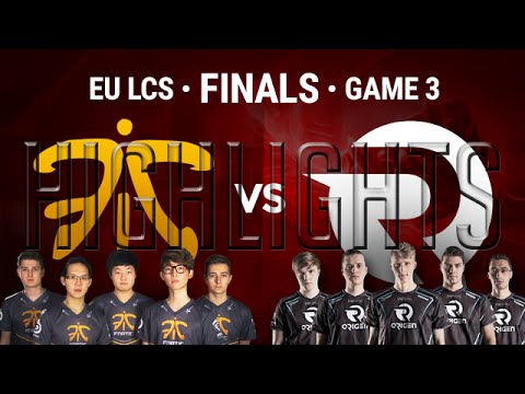 Fnatic vs Origen Grand Final Game 3 HIGHLIGHTS | EU LCS Summer Playoffs 2015 S5 | FNC vs OG