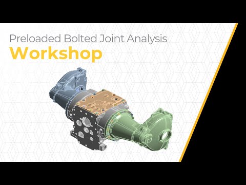 Modeling Bolted Joints of an Axle Assembly Using Ansys Mechanical — Workshop