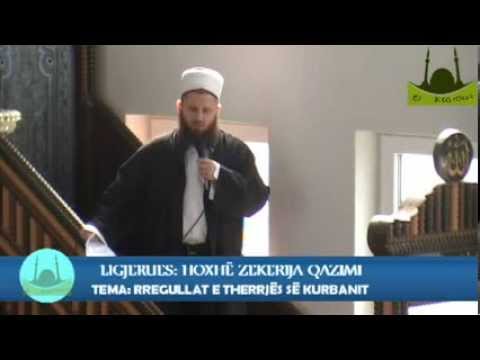 ZEKERIJA EF.QAZIMI - RREGULLAT E THERRJËS SË KURBANIT