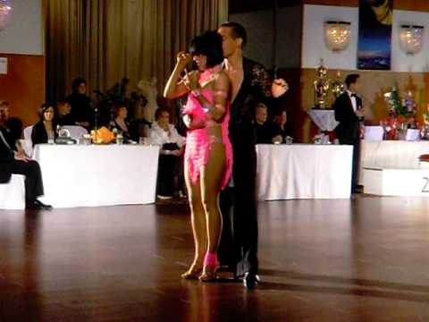Turcsány Gergely and Bendó Csilla from HUNGARY - Cha cha cha - Budapest Open 2009