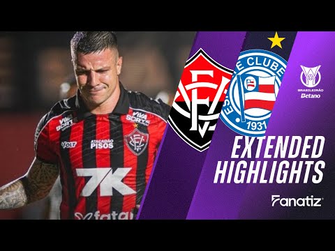 Vitória vs. Bahia 2-1 I Game Highlights I Brasileirão 2025