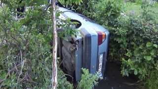 preview picture of video 'VW Golf accident  Поплавали і поїхали дальше, аварія Братківці'