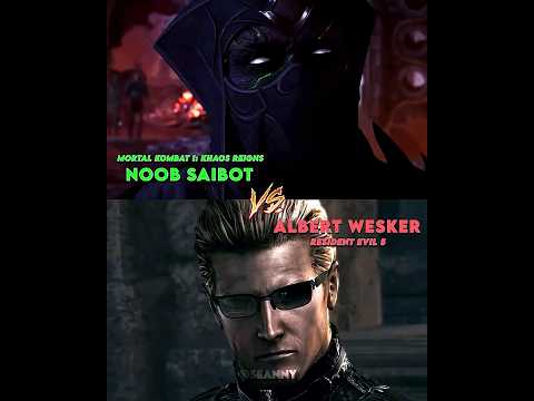 Noob Saibot Vs Albert Wesker | Mortal Kombat 1 Khaos Reigns Vs Resident Evil 5