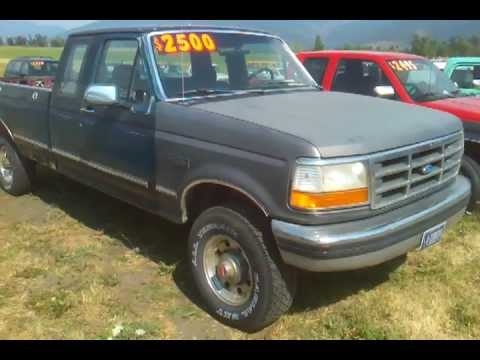 1992 ford f250 lb 4x4 5speed 351 cold ac 145k for sale