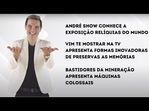 Assista ao Programa André Show exibido neste sábado em São Paulo