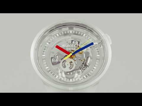 Swatch Originals 'Pure Jelly' Minimalist Showcase