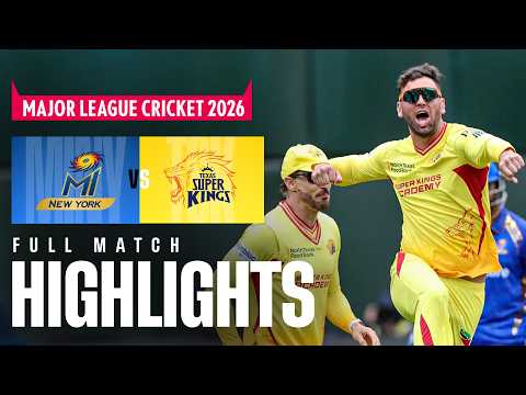 MI New York vs Texas Super Kings Full Match Highlights