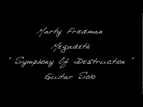 Andrea Caneparo - Marty Friedman - Megadeth - Symphony Of Destruction Guitar solo