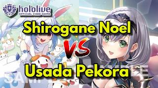 Hololive OCG Usada Pekora VS Shirogane Noel (Event Cup Match)