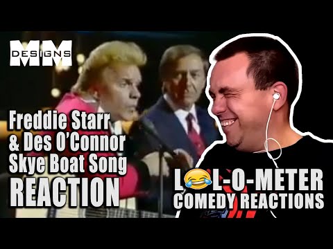 FIRST TIME WATCHING Freddie Starr and Des O'Connor Skye Boat Song LOL-O-METER REACTION