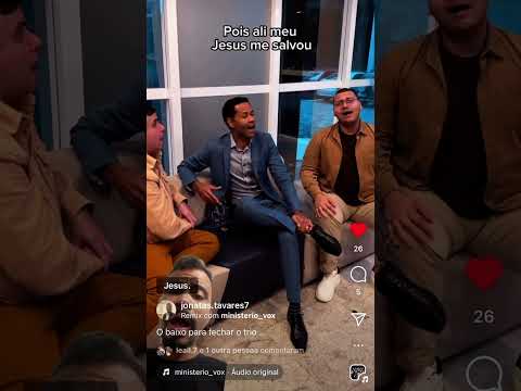 Sim eu creio (voz do baixo para fechar o trio) @arautosdoreioficial @VOXOFICIAL