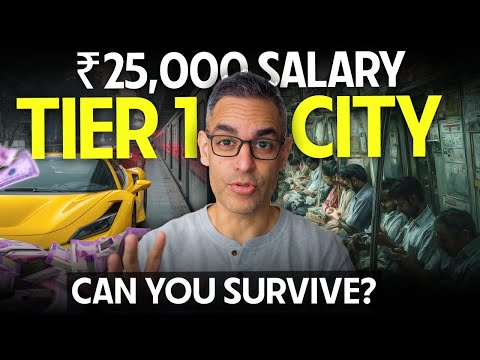 ₹25K, ₹50K, ₹1L SALARY: How to LIVE in Mumbai, Delhi, Bangalore?! | Ankur Warikoo Hindi
