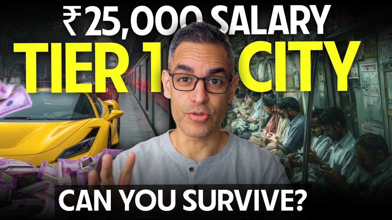 ₹25K, ₹50K, ₹1L SALARY: How to LIVE in Mumbai, Delhi, Bangalore?! | Ankur Warikoo Hindi