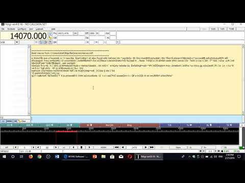 Shortwave radio tip #15 Why not try digital mode decoding with FLDI software