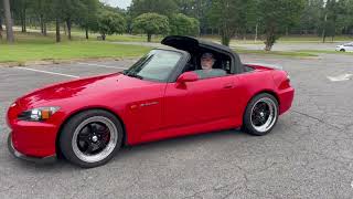 37k-Mile 2004 Honda S2000 Functioning Convertible Top Down