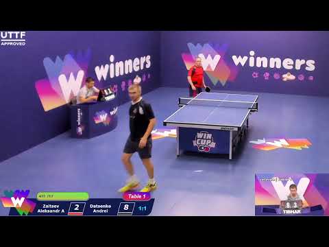 WINners CUP table 1 10.09 Zaitsev Aleksandr A - Datsenko Andrei 16:30