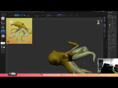 ZBrush sculpting with Andre Ferwerda - Maxon ZBrush 2024