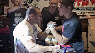 16 YEARS OLD ARM WRESTLING CHAMPION