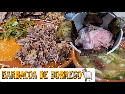 🔴Como Hacer una Deliciosa Barbacoa de Borrego y su Consome Estilo Hidalgo! Receta Fácil💯
