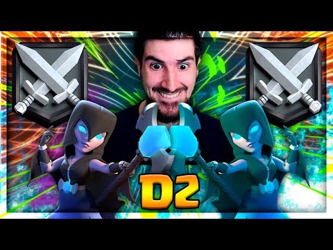 CHEGUEI NA LIGA DESAFIANTE 2 COM O CLONE NO CLASH ROYALE!