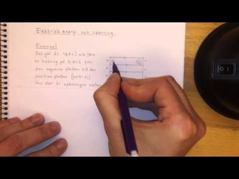 Fysik 1 Elektrisk energi och spänning