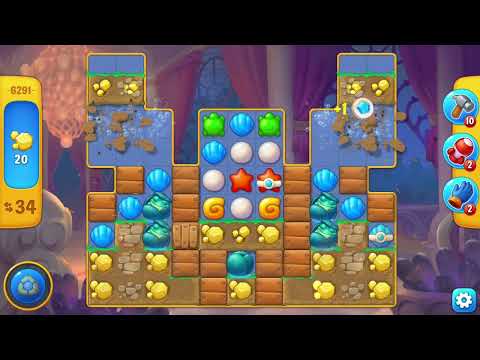 [FISHDOM Walkthrough] Level 6291 (Qua màn - Fishdom)