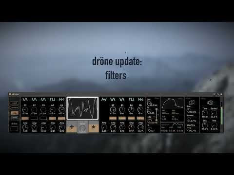 dröne 2.0 update - filters | Max for Live Device