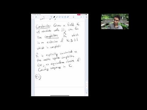 The algebra and the arithmetic of quadratic forms IV - Akhil Mathew