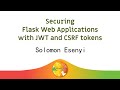 Image from Securing Flask Web Applications with JWT and CSRF tokens