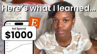 How Much I Made my 5th Month Selling on Etsy with Print on Demand | I Spent $1000 in Etsy Ads
