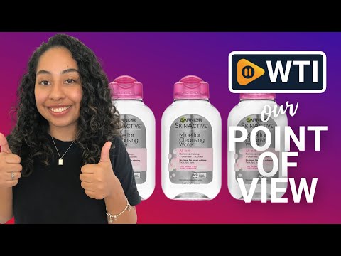 Garnier SkinActive Cleansing Water - WTI product video review