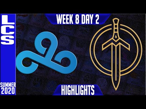 C9 vs GGS Highlights | LCS Summer 2020 W8D2 | Cloud9 vs Golden Guardians