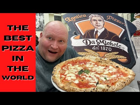 Sem dúvida a melhor pizza do mundo! Pizzeria Da Michelle Nápoles Itália