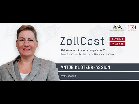 #23 AWG Novelle  Schonfrist abgelaufen  – Neue Strafvorschriften im Außenwirtschaftsrecht