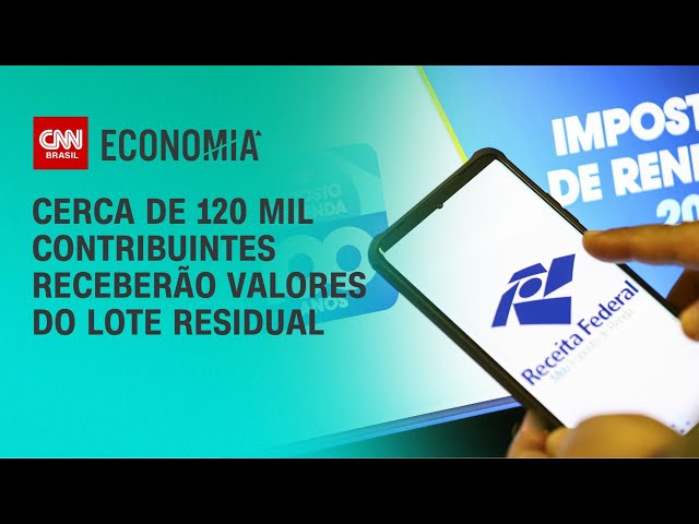Lote residual do IR está disponível para consulta | CNN 360°