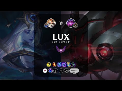 Lux Support vs Vel'Koz - KR Master Patch 12.21