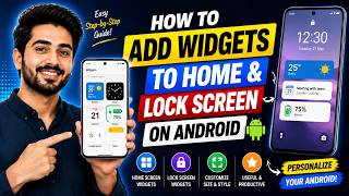 How to Add Widgets to Home & Lock Screen on Android | Easy Step-by-Step Guide (2026)