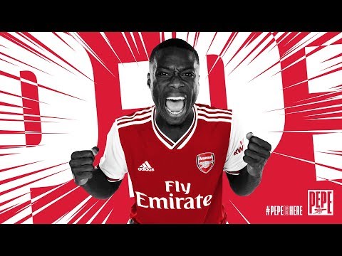 Welcome to Arsenal Nicolas Pepe!