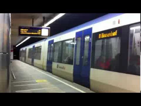 RET Metro RSG3 Lijn A Vertrek Delfshaven Rotterdam!!