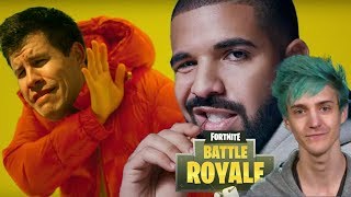 FORTNITE W/ DRAKE AND NINJA... WHO CARES? - Dude Soup Podcast #166