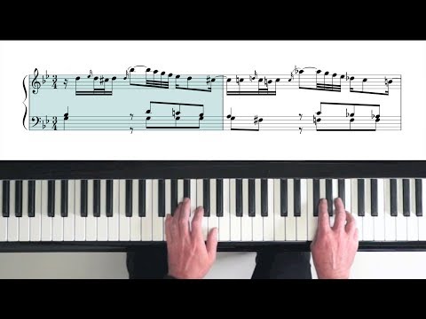 Bach Goldberg Variations “Variation 25” with Score - P. Barton FEURICH piano