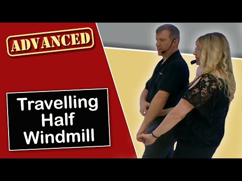 Modern Jive ADVANCED Move - The Travelling Half Windmill (3 of 6)