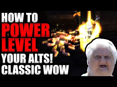 How To Speed Level Your Alts To 60 Before Phase 2!!!