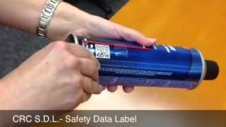 CRC® S.D.[L.]® - Safety Data Label Video