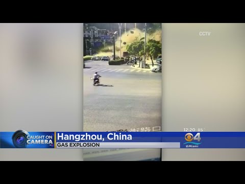 Caught On Camera: Deadly Gas Explosion In China