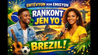 Interview dans l'émission Rencontre avec la jeunesse Haitienne au Brésil