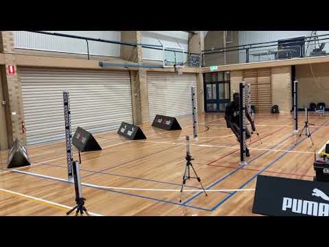 2021 NAB AFL Combine - Central's Leek Alleer (Agility Test)