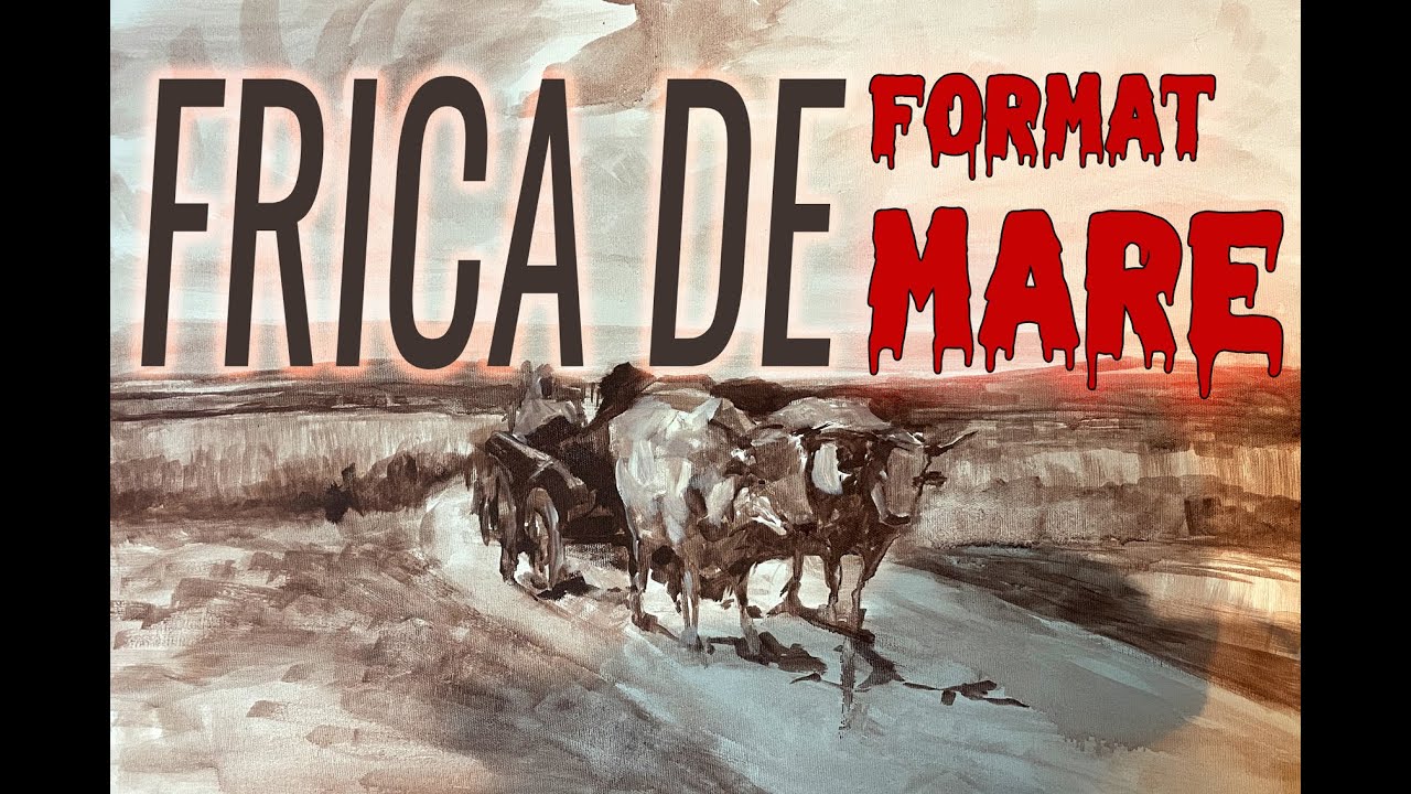 Car cu boi in acrilic dupa Grigorescu - Partea 1